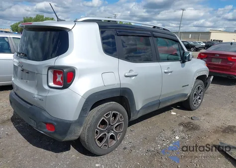 2015 Jeep Renegade Limited z USA, uszkodzony, nr VIN ZACCJBDT0FPB60197